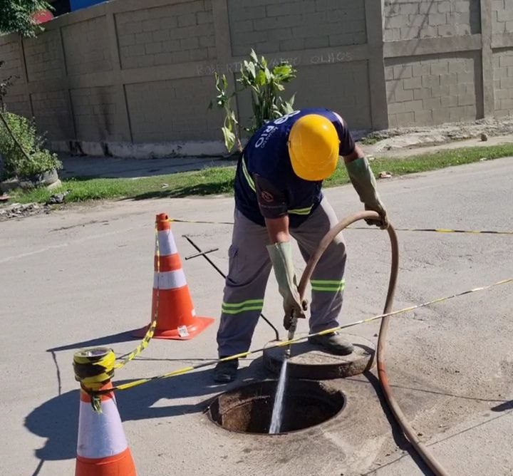 Limpeza de Redes de Esgoto